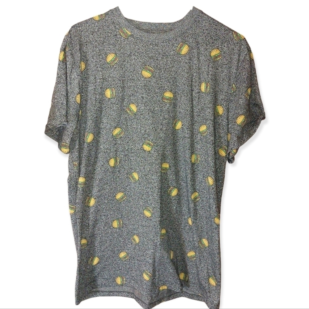 SGR Burgers Men's T-Shirt Size XL Gray NWOT